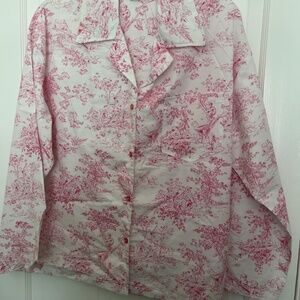 New WT Toile print  Classic Pajama set.